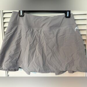 Gray Athletic Skort